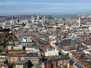 Liverpool cityscape